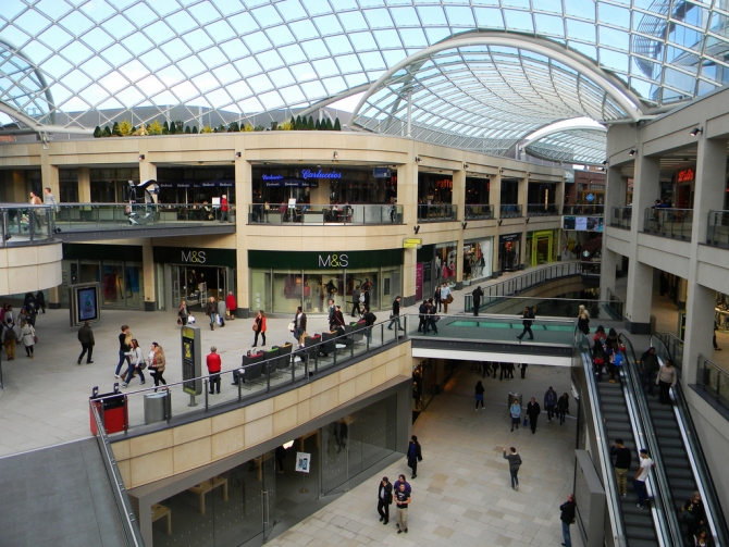 The new shopping centre will face stiff competition from the popular Trinity Leeds