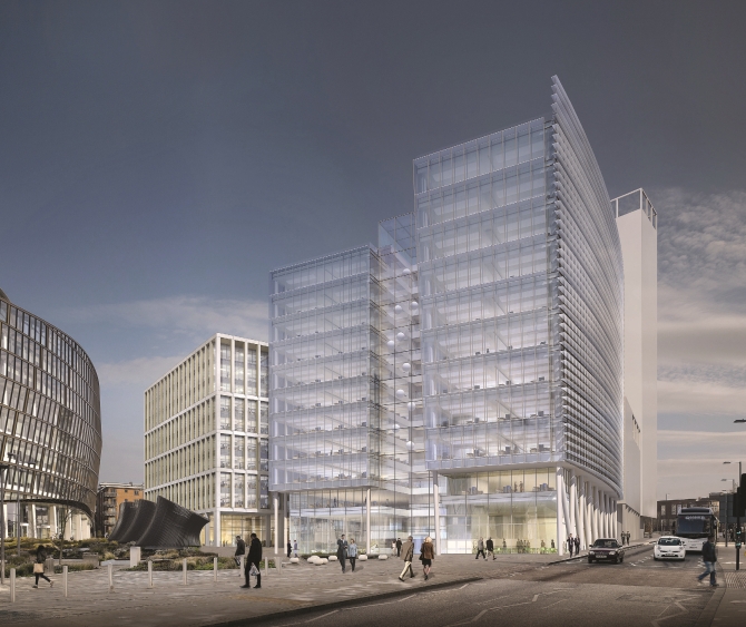 Indicative designs for 2 and 3 Angel Square