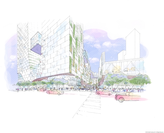Miami Innovation District Drawing View 3