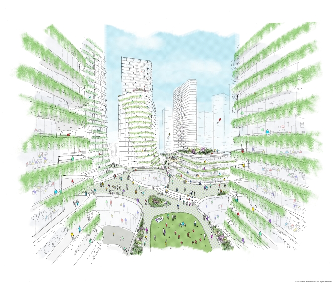 Miami Innovation District Drawing View 4