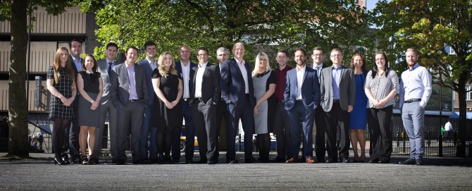The new Naylors team who are poised for further growth