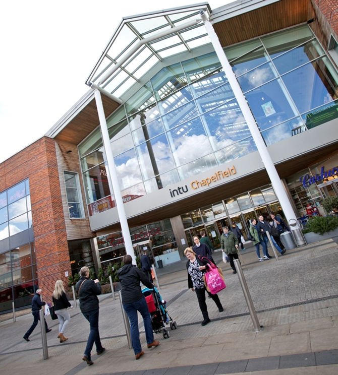 INTU CHAPELFIELD RECEIVES EXTRA SPARKLE WITH TWO MAJOR BRANDS