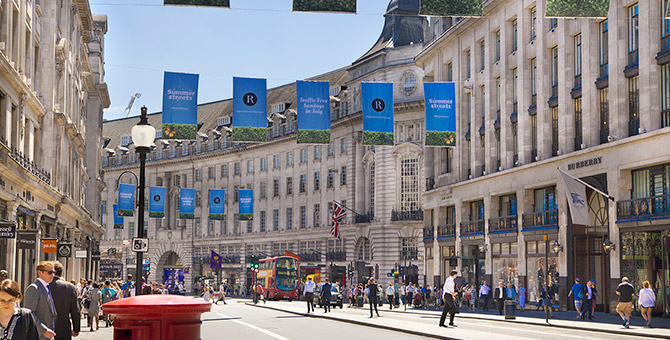 London’s West End Named Top Retail Destination in Europe