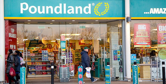 Poundland could see a takeover bid by Steinhoff