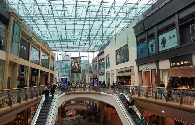 Bullring Shopping Centre Birmingham